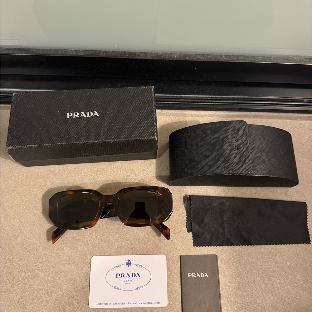 Prada Tortoise Shell Sunglasses